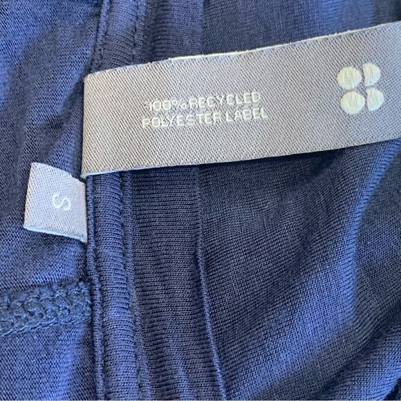 Sweaty Betty Navy Blue Long Sleeve Athletic Top Size Small - Picture 8 of 10